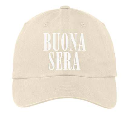 Buona Sera Stacked Western Baseball Cap