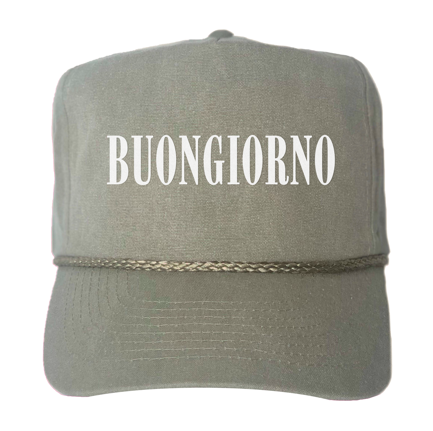 Buongiorno Western Canvas Trucker
