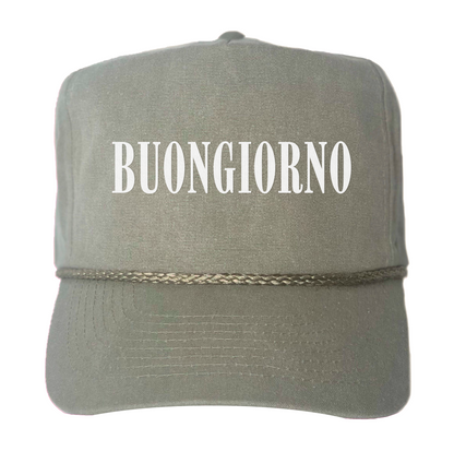 Buongiorno Western Canvas Trucker