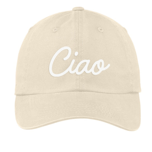 Ciao Cursive Baseball Cap