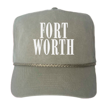 Fort Worth Western Canvas Trucker