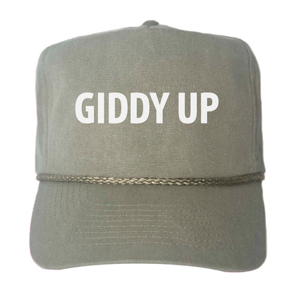 Giddy Up Canvas Trucker