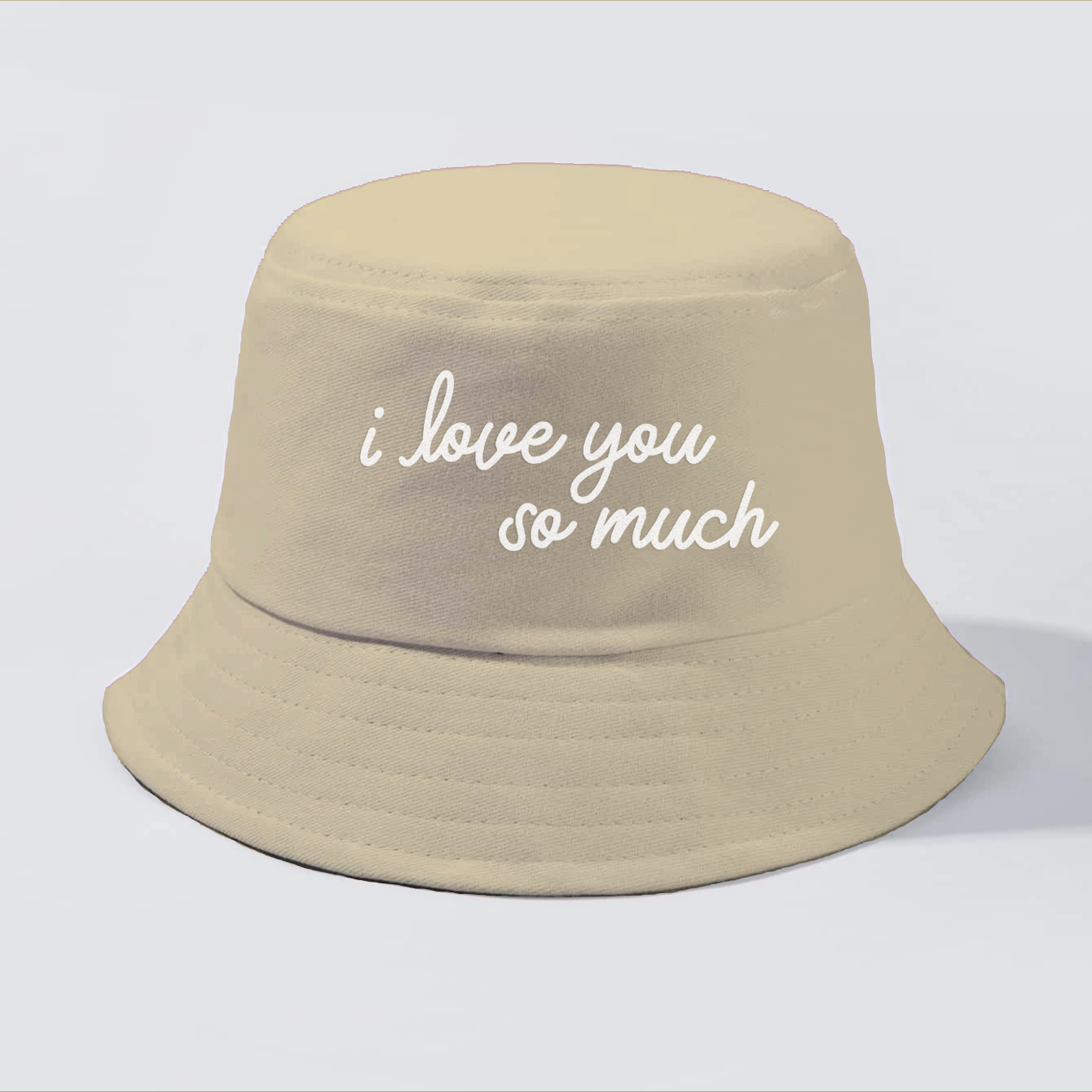 I Love You So Much Bucket Hat
