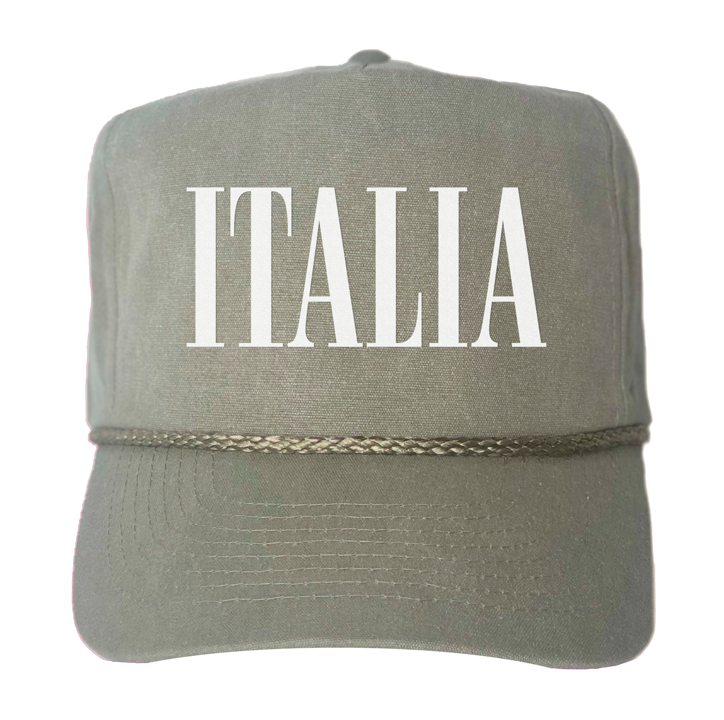 Italia Western Canvas Trucker