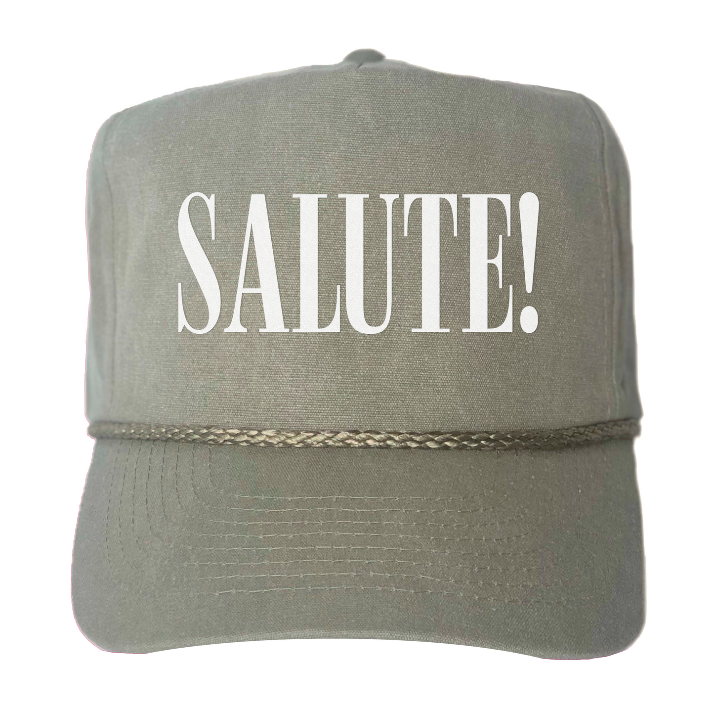 Salute! Western Canvas Trucker