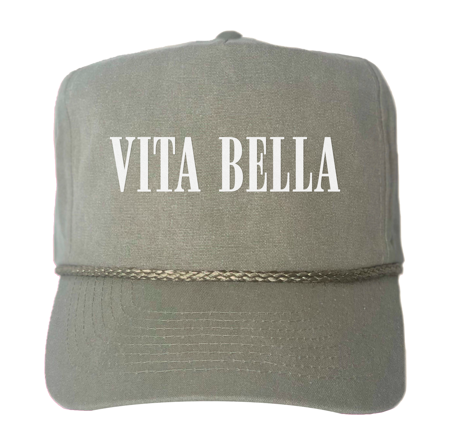 Vita Bella Western Canvas Trucker