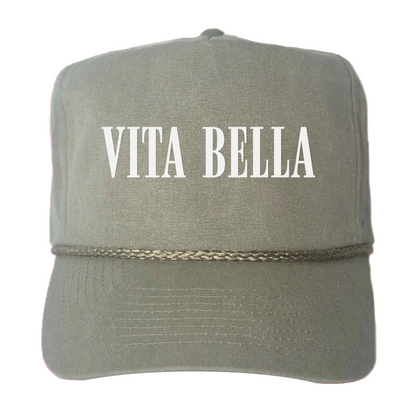 Vita Bella Western Canvas Trucker