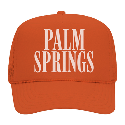 Palm Springs Western Foam Snapback