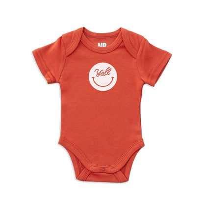 Y'all Cursive Smile Onesie