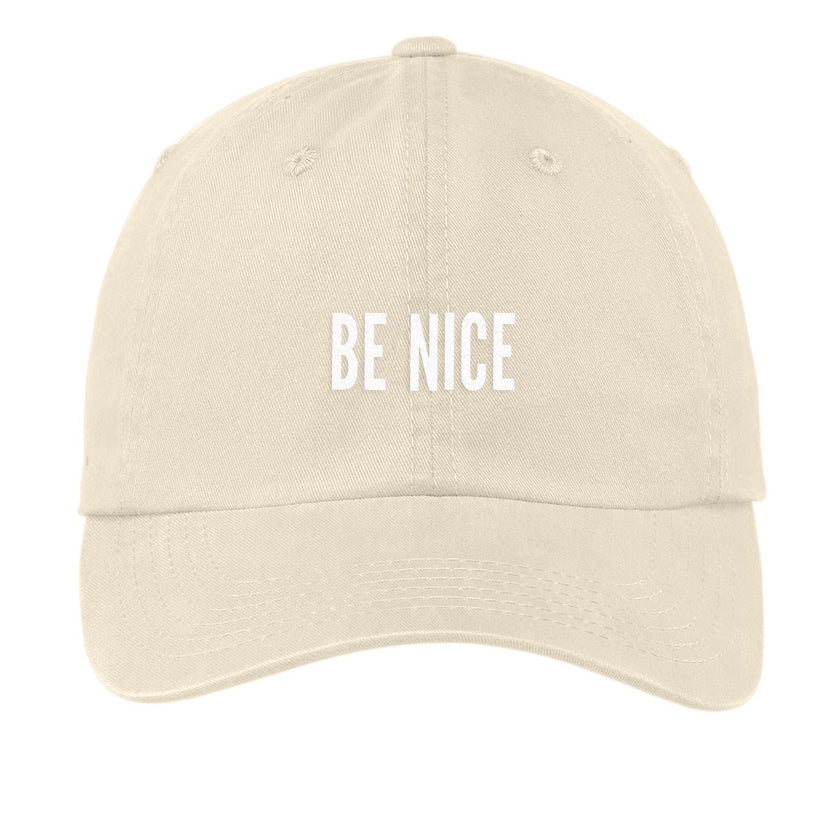 Be Nice Baseball Cap