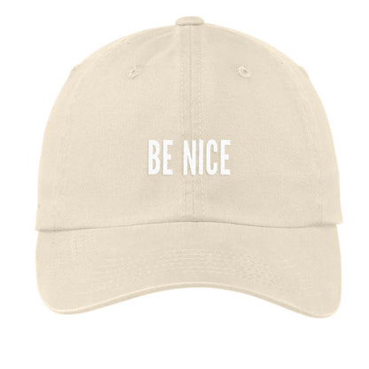 Be Nice Baseball Cap