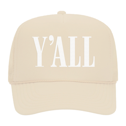 Y'all Western Foam Snapback