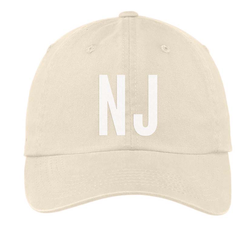 NJ State Baseball Cap