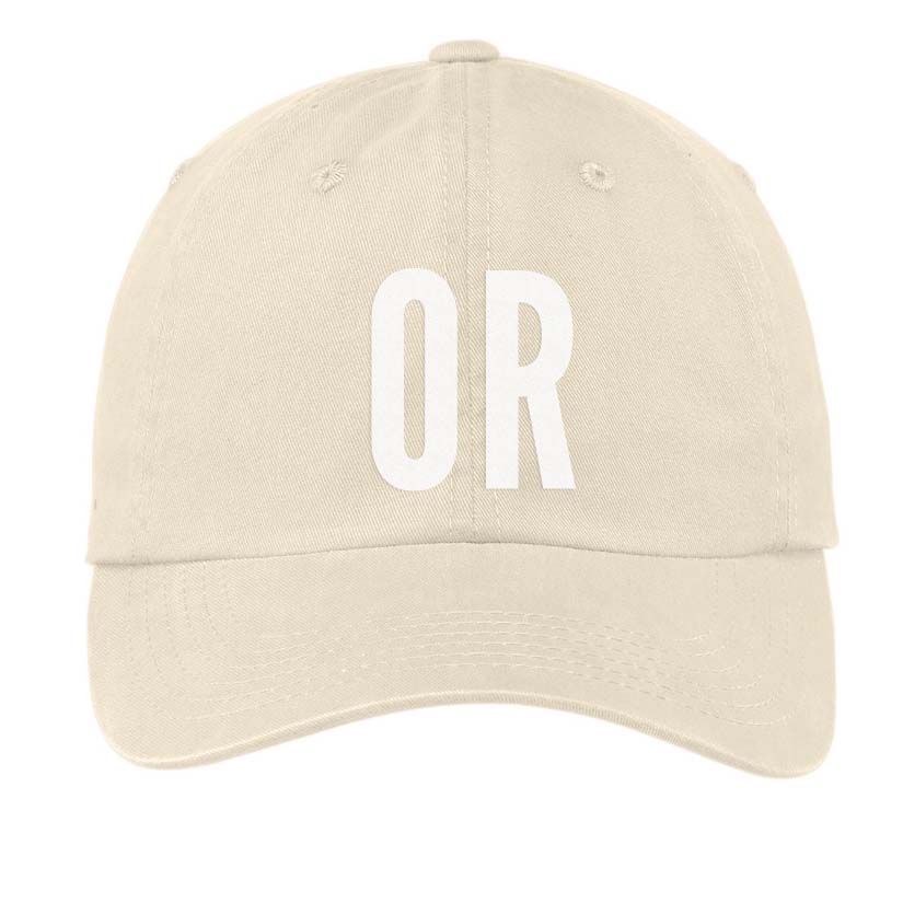 OR (Oregon) State Baseball Cap
