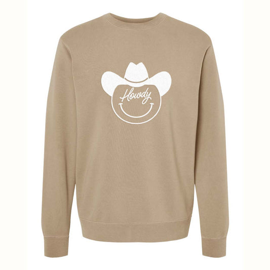 Howdy Cowboy Pigment Dyed Sweatshirt