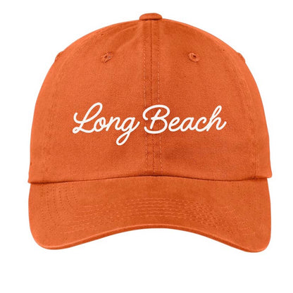Long Beach Cursive Baseball Cap