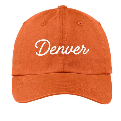 Denver Cursive Baseball Cap