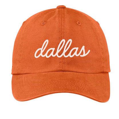 Dallas Cursive V2 Baseball Cap