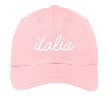 Italia Cursive Baseball Cap