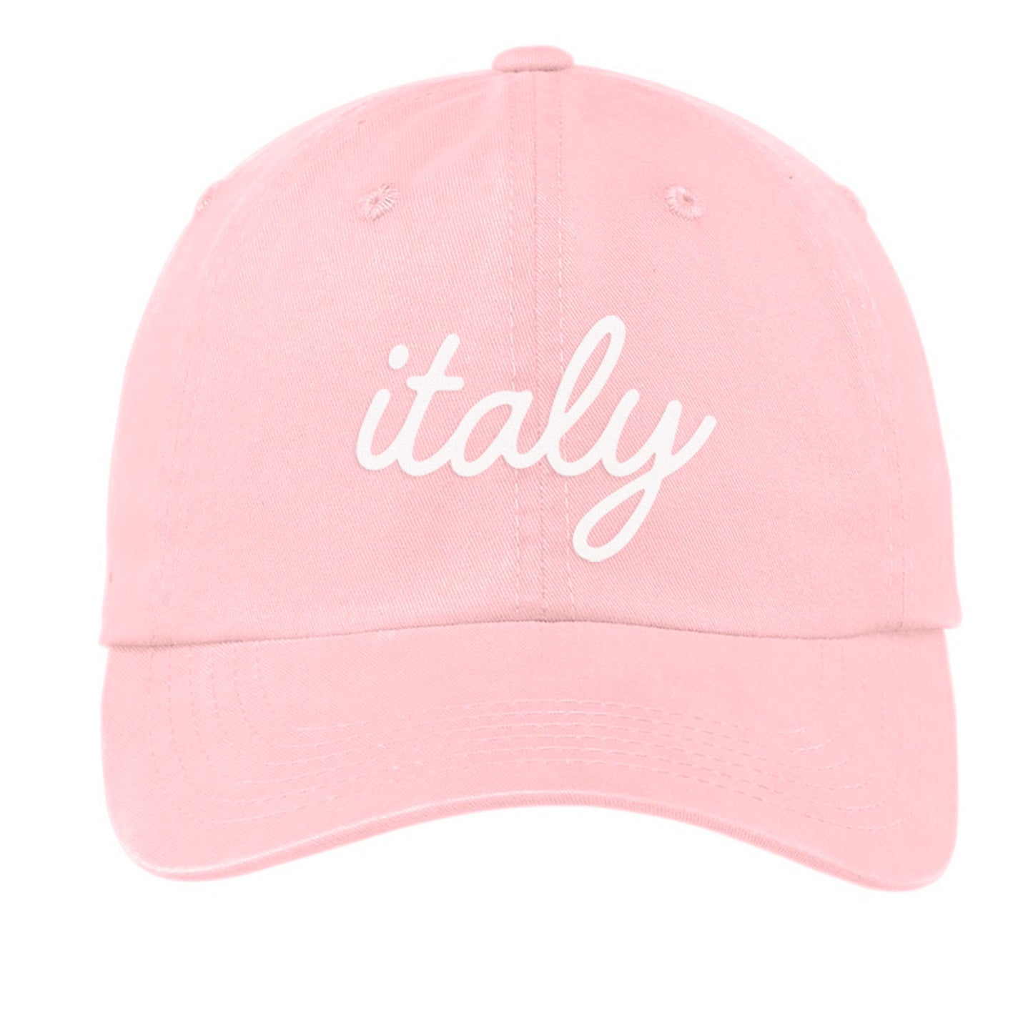 Italy Cursive Baseball Cap