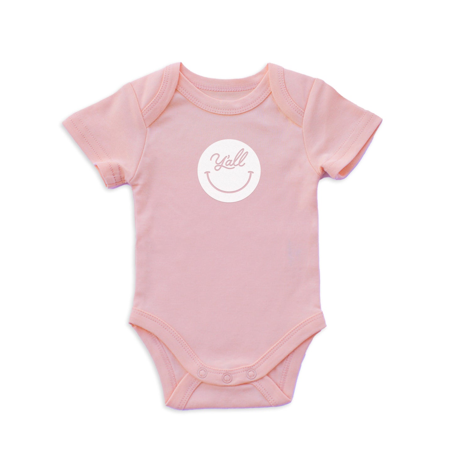 Y'all Cursive Smile Onesie