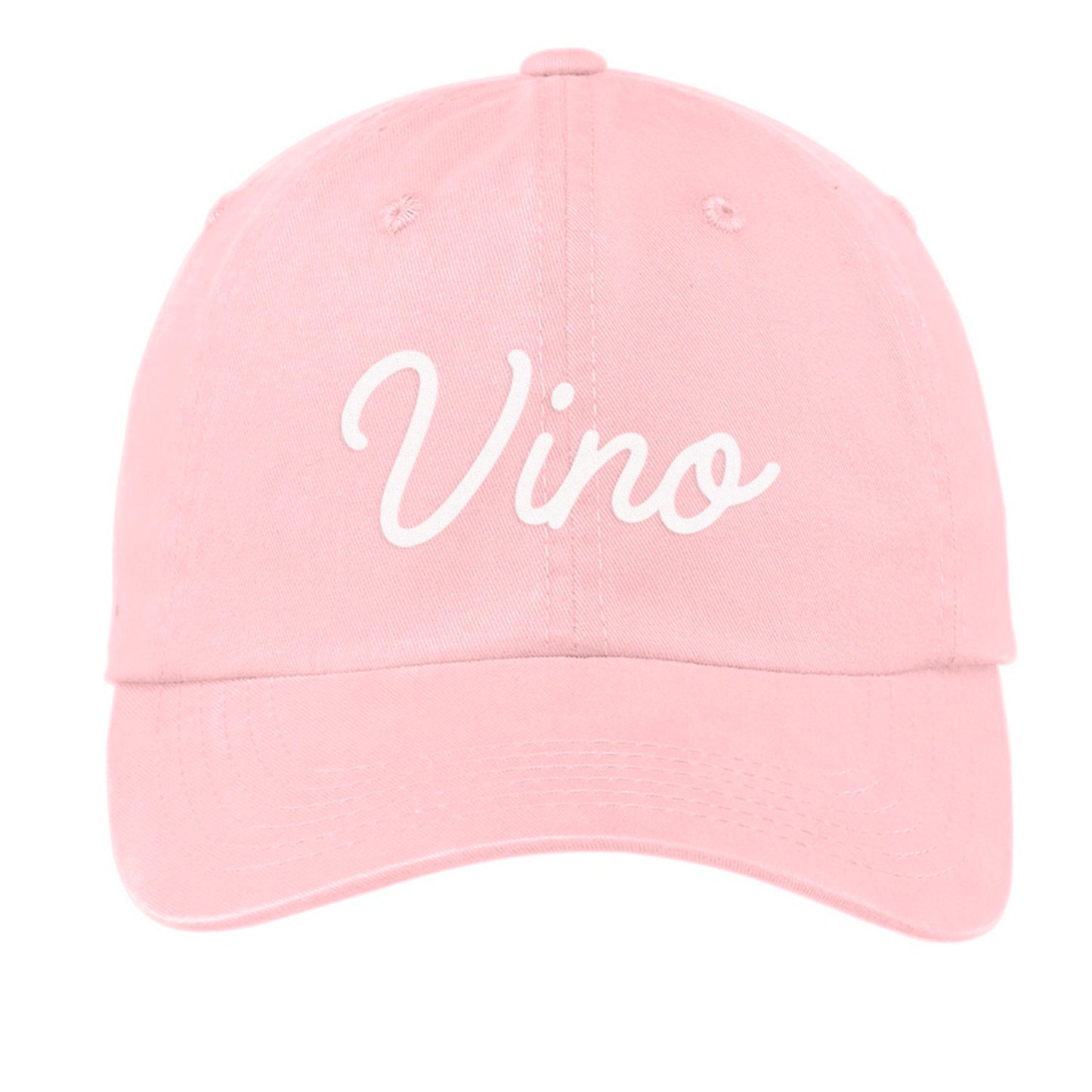 Vino Cursive Baseball Cap