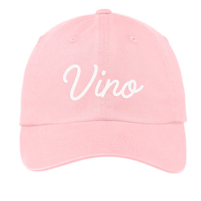 Vino Cursive Baseball Cap