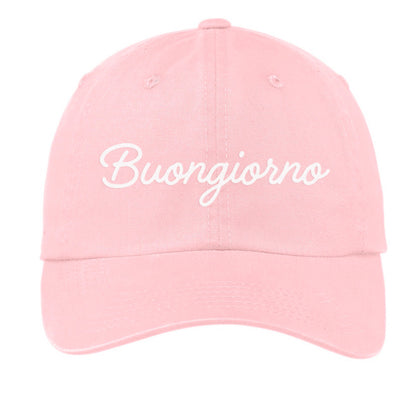 Buongiorno Cursive Baseball Cap