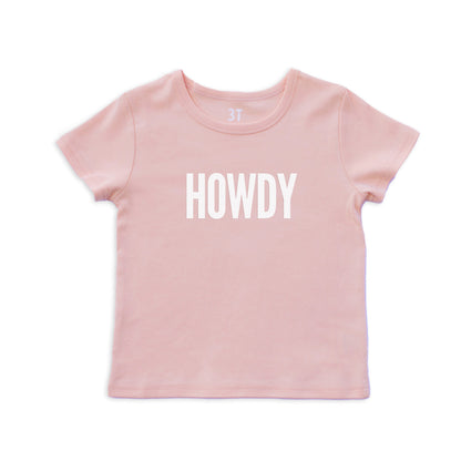 Howdy Bold Kids Tee