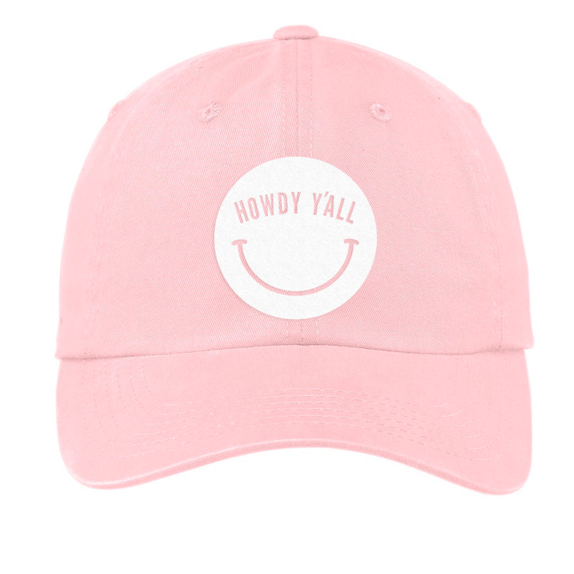 Howdy Y'all Smile Baseball Cap