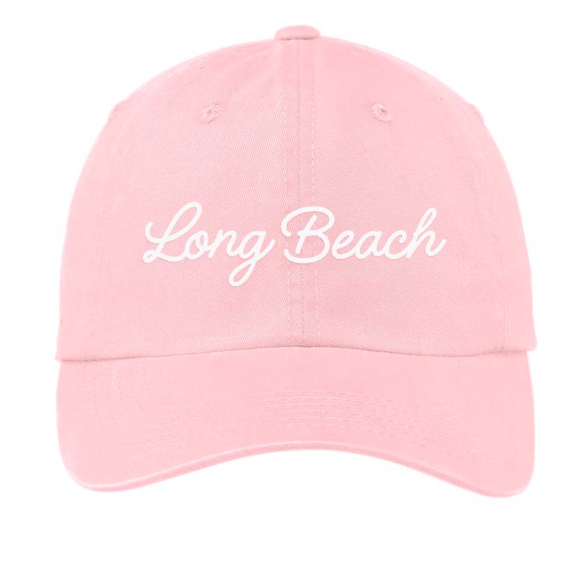 Long Beach Cursive Baseball Cap