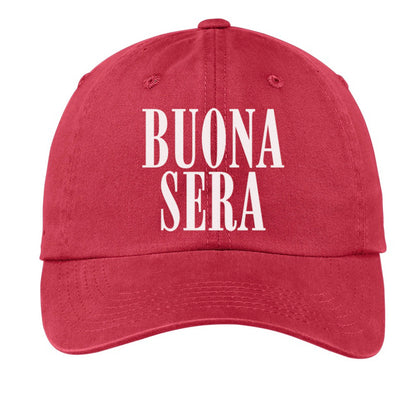 Buona Sera Stacked Western Baseball Cap