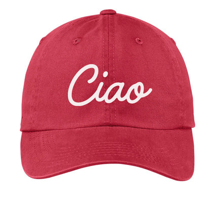 Ciao Cursive Baseball Cap
