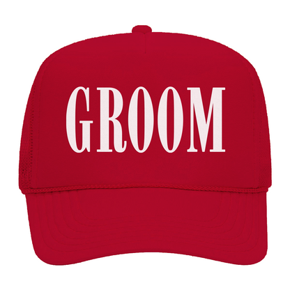 Groom Western Foam Snapback