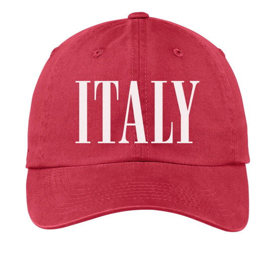 Italy Western Baseball Cap