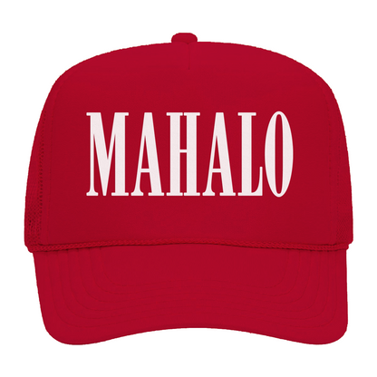 Mahalo Western Foam Snapback