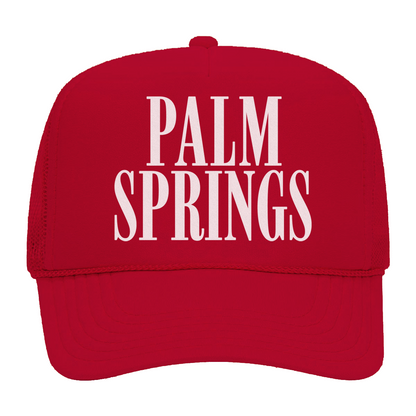 Palm Springs Western Foam Snapback