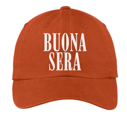 Buona Sera Stacked Western Baseball Cap