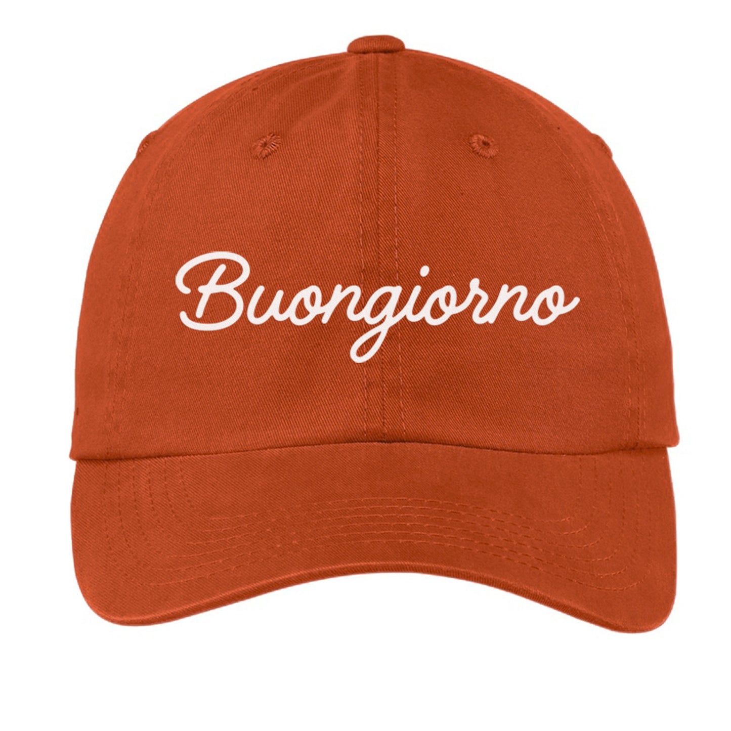 Buongiorno Cursive Baseball Cap