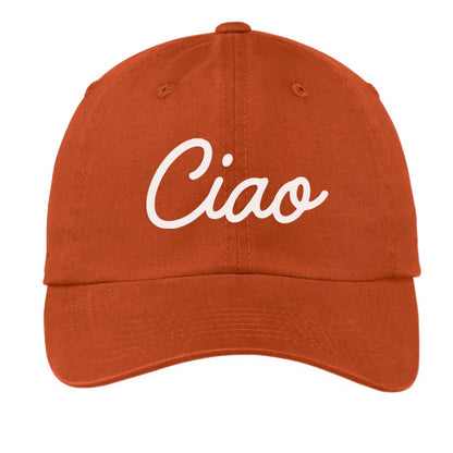 Ciao Cursive Baseball Cap