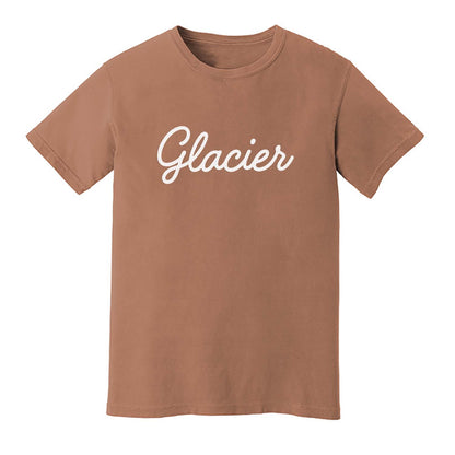 Glacier Cursive Washed Tee