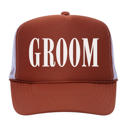 Groom Western Foam Snapback