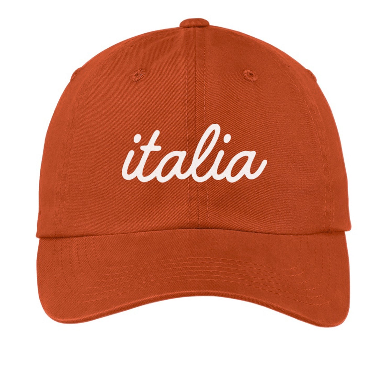 Italia Cursive Baseball Cap