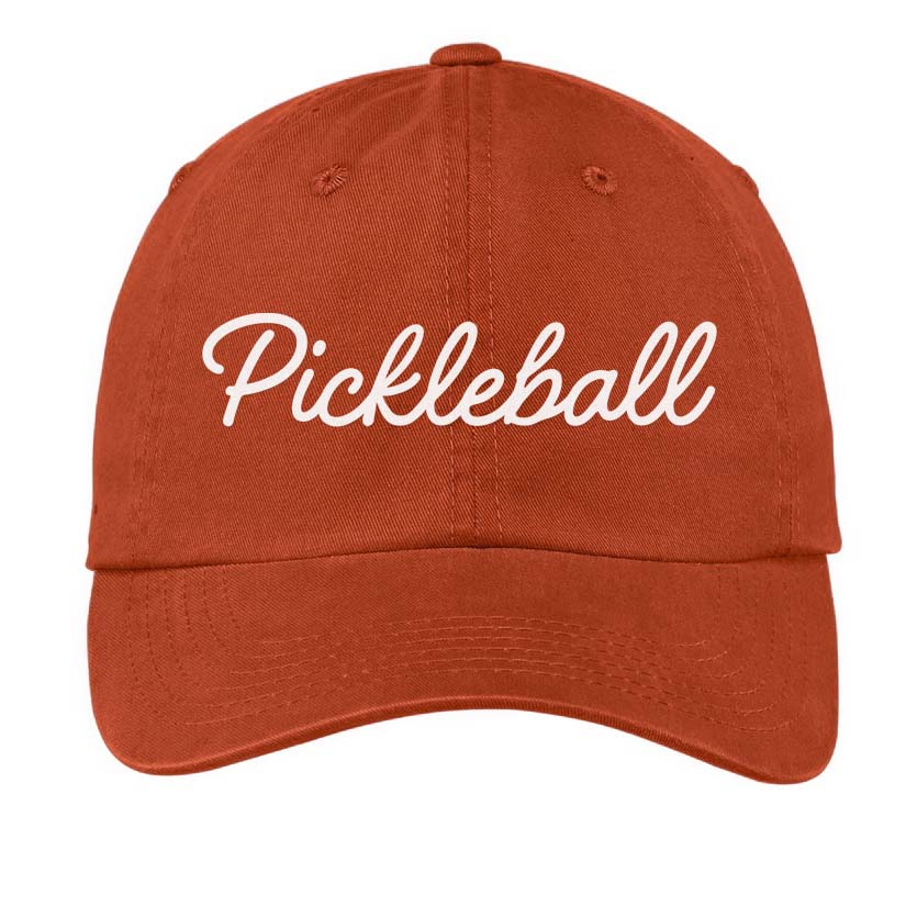 Pickleball Cursive Pickleball cursive Baseball Cap – Frankie Jean