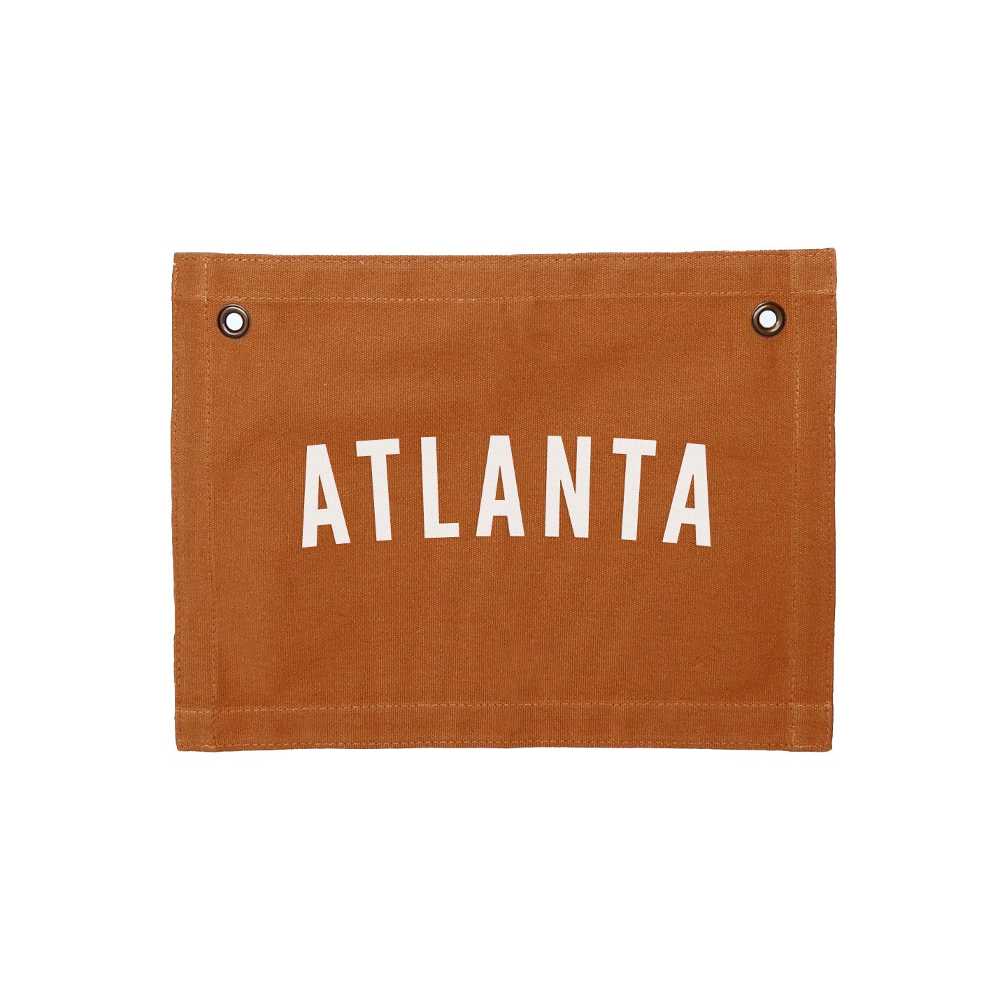 Custom Hometown Small Canvas Flag