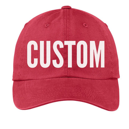 Custom Baseball Cap - Large | Bold