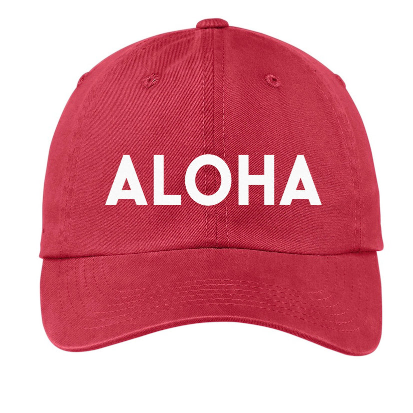 Aloha Baseball Cap (Hawaii) – Frankie Jean
