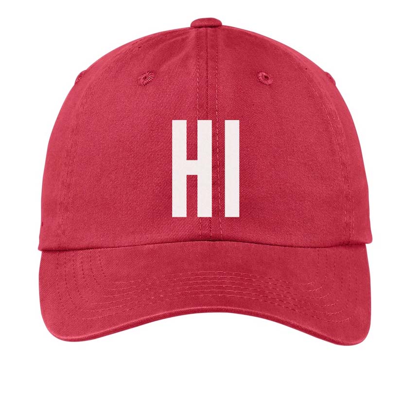 HI (Hawaii) Baseball Cap – Frankie Jean