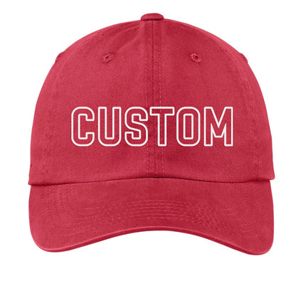 Custom Baseball Cap - Outline