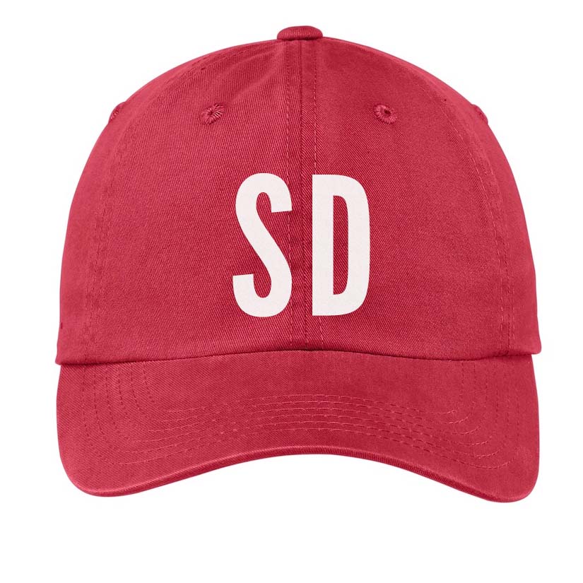 SD (San Diego) Baseball Cap